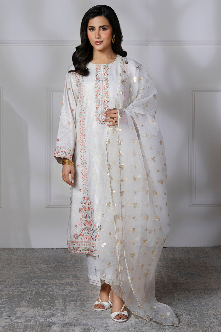 RTW | SHIRT, TROUSER & DUPATTA