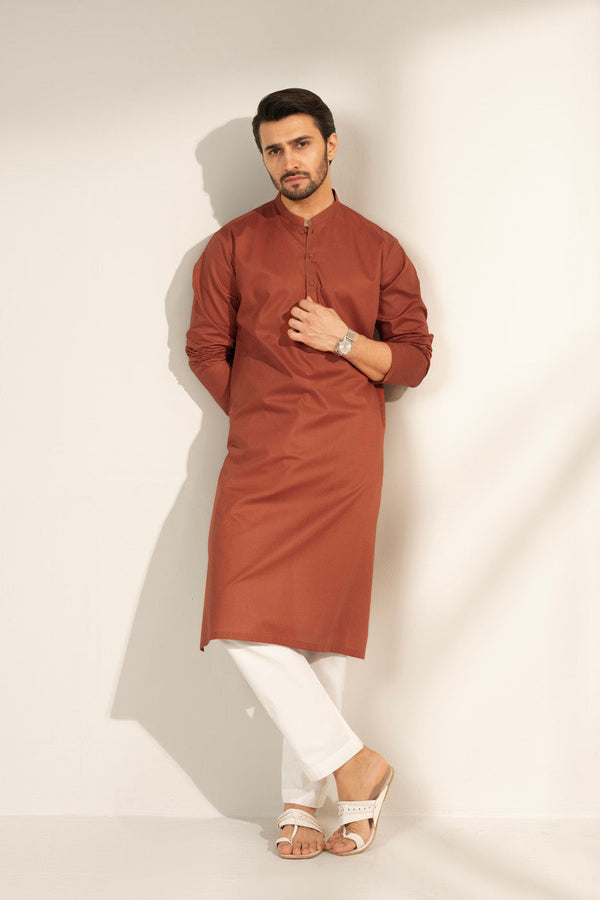 Slim Fit Cotton Kurta