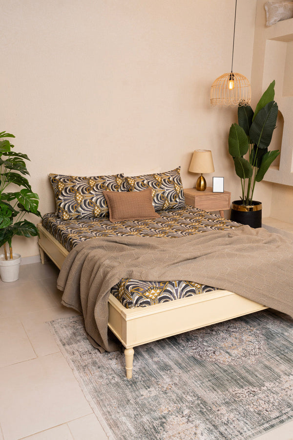 Printed Poly Cotton Bedsheet