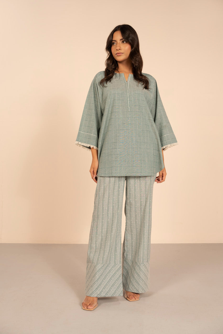 RTW | SHIRT & DUPATTA