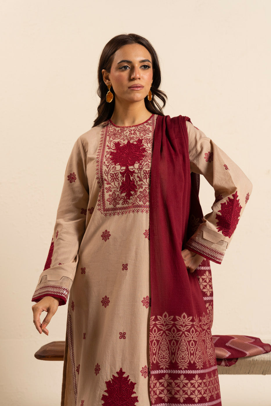 RTS  | SHIRT, TROUSER & DUPATTA