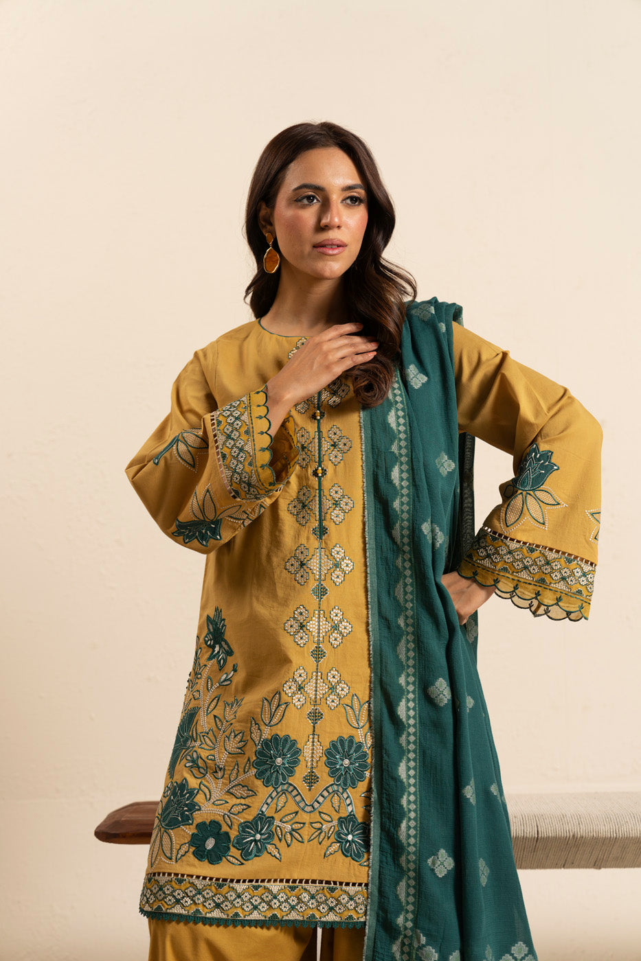 RTS  | SHIRT, TROUSER & DUPATTA