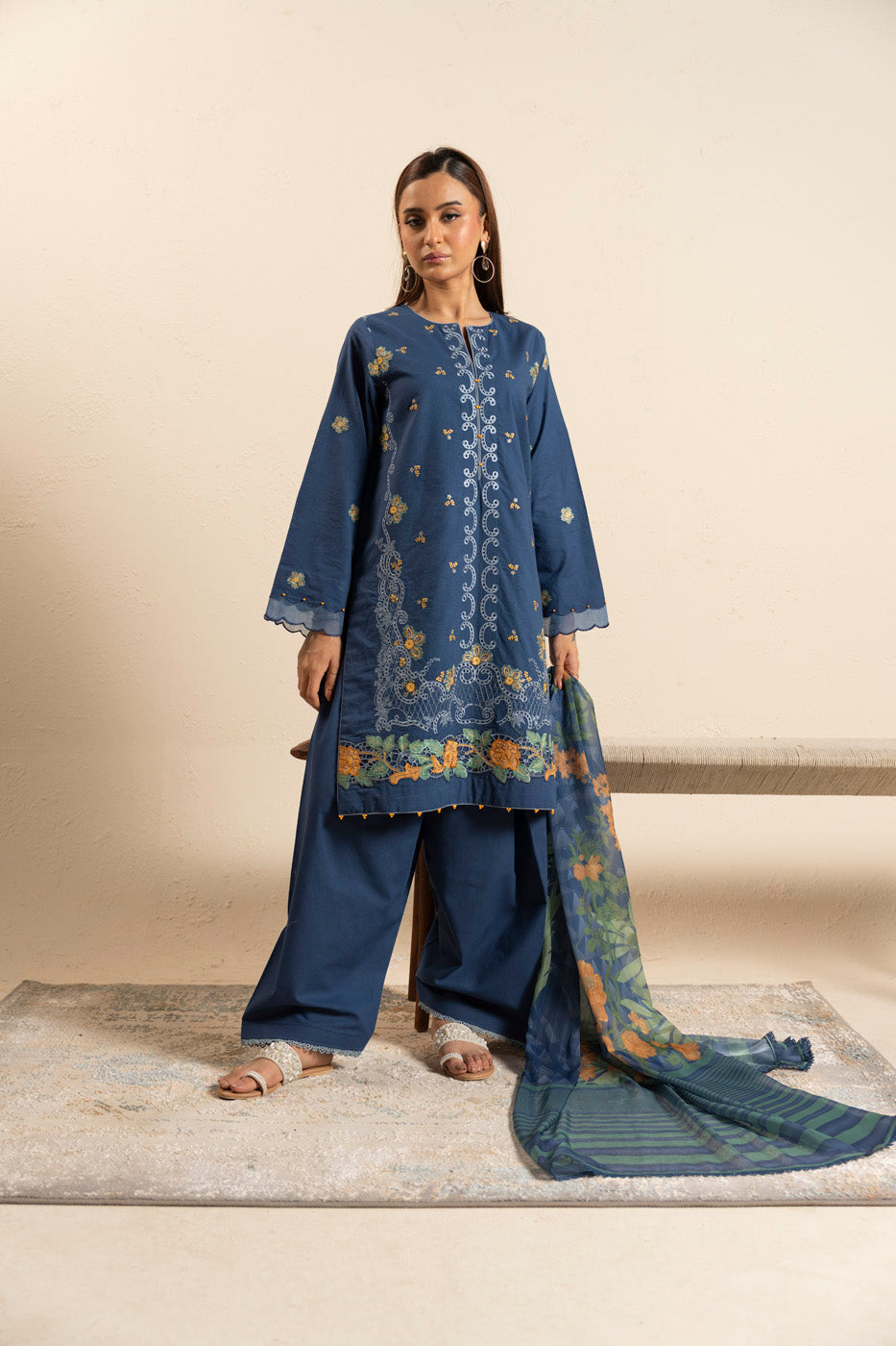 RTS  | SHIRT, TROUSER & DUPATTA