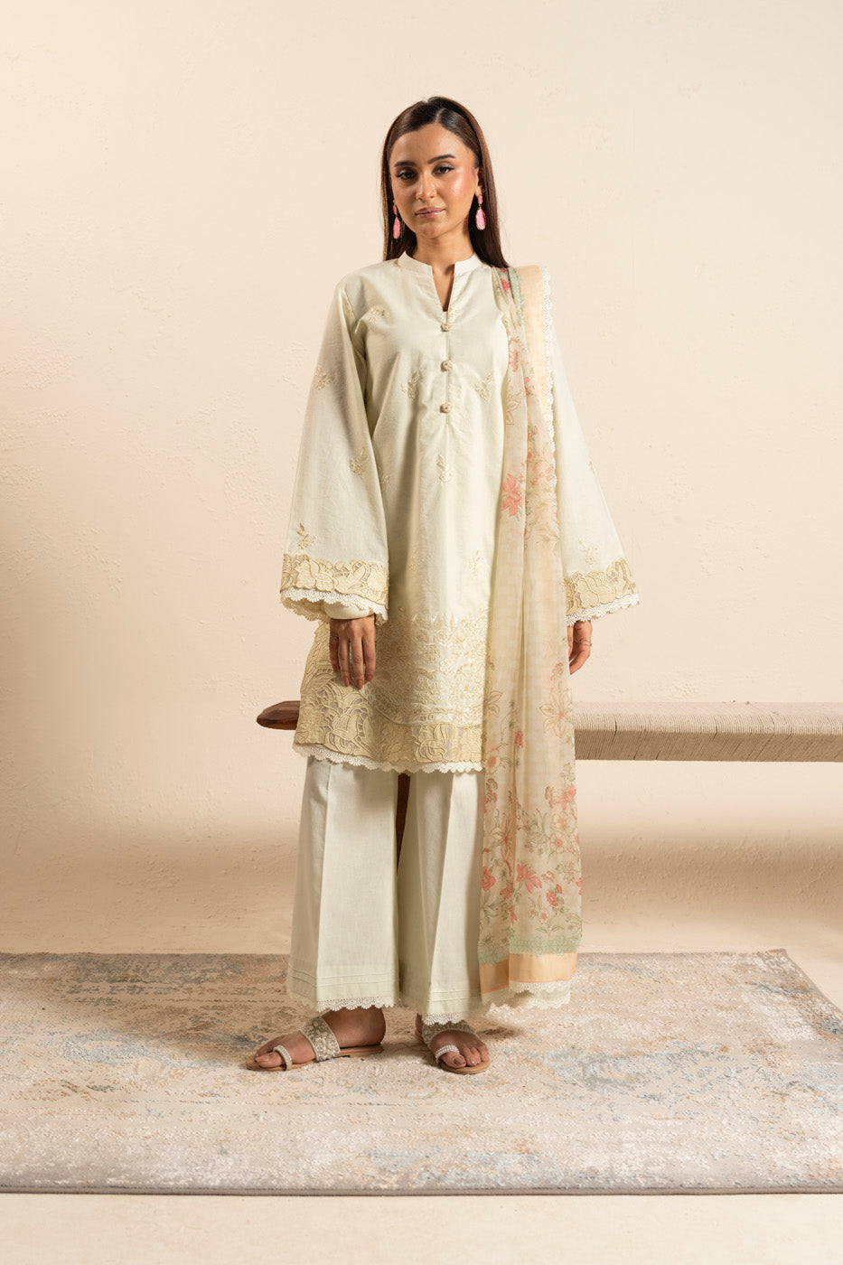 RTS  | SHIRT, TROUSER & DUPATTA