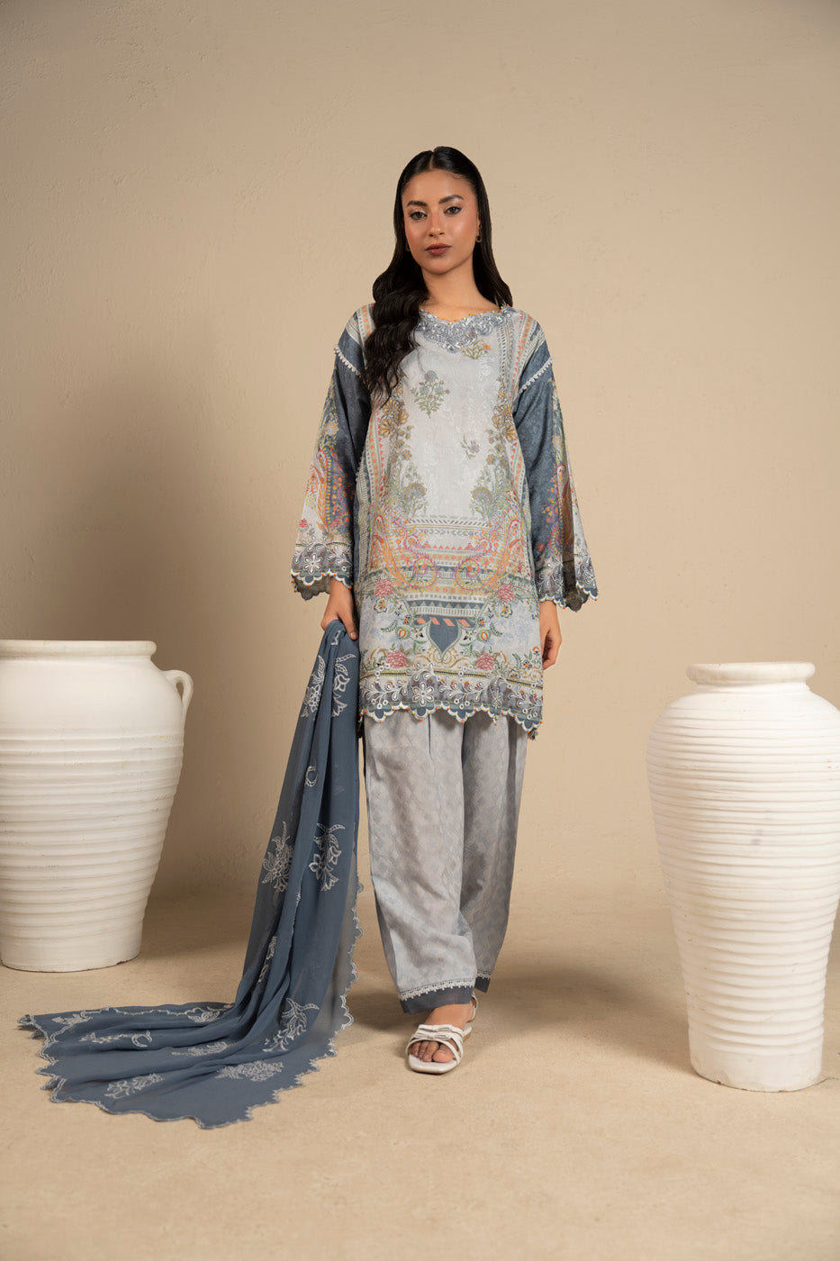 RTS  | SHIRT, TROUSER & DUPATTA