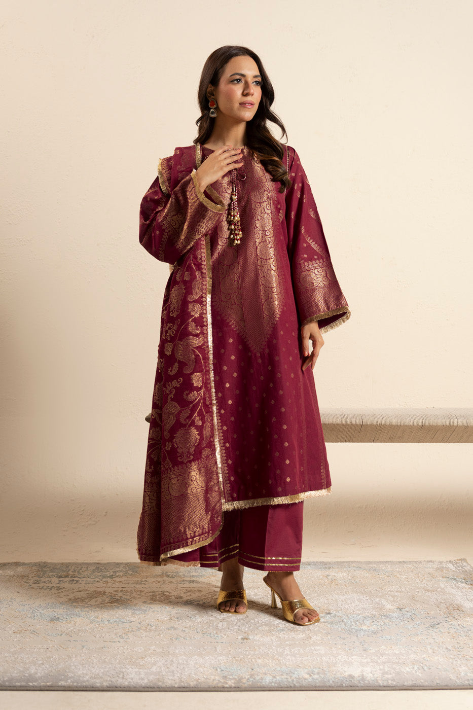 RTS| SHIRT, TROUSER & DUPATTA