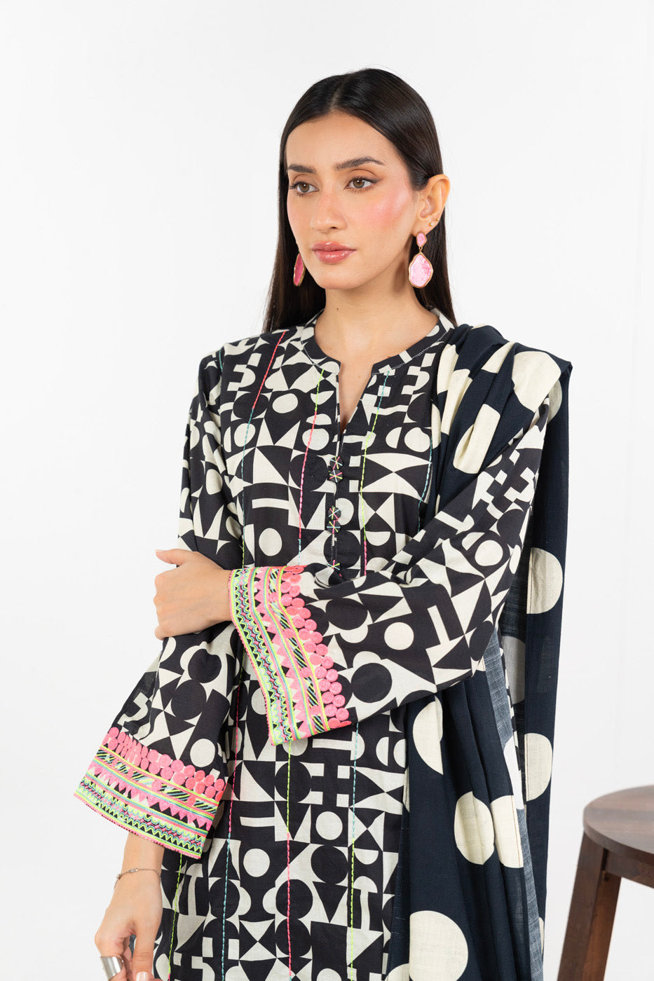 RTW | SHIRT, TROUSER & DUPATTA