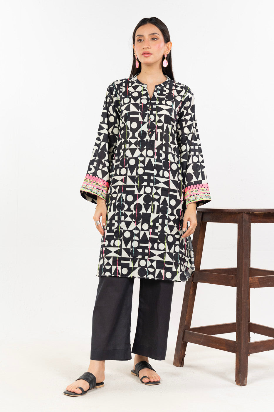 RTW | SHIRT, TROUSER & DUPATTA