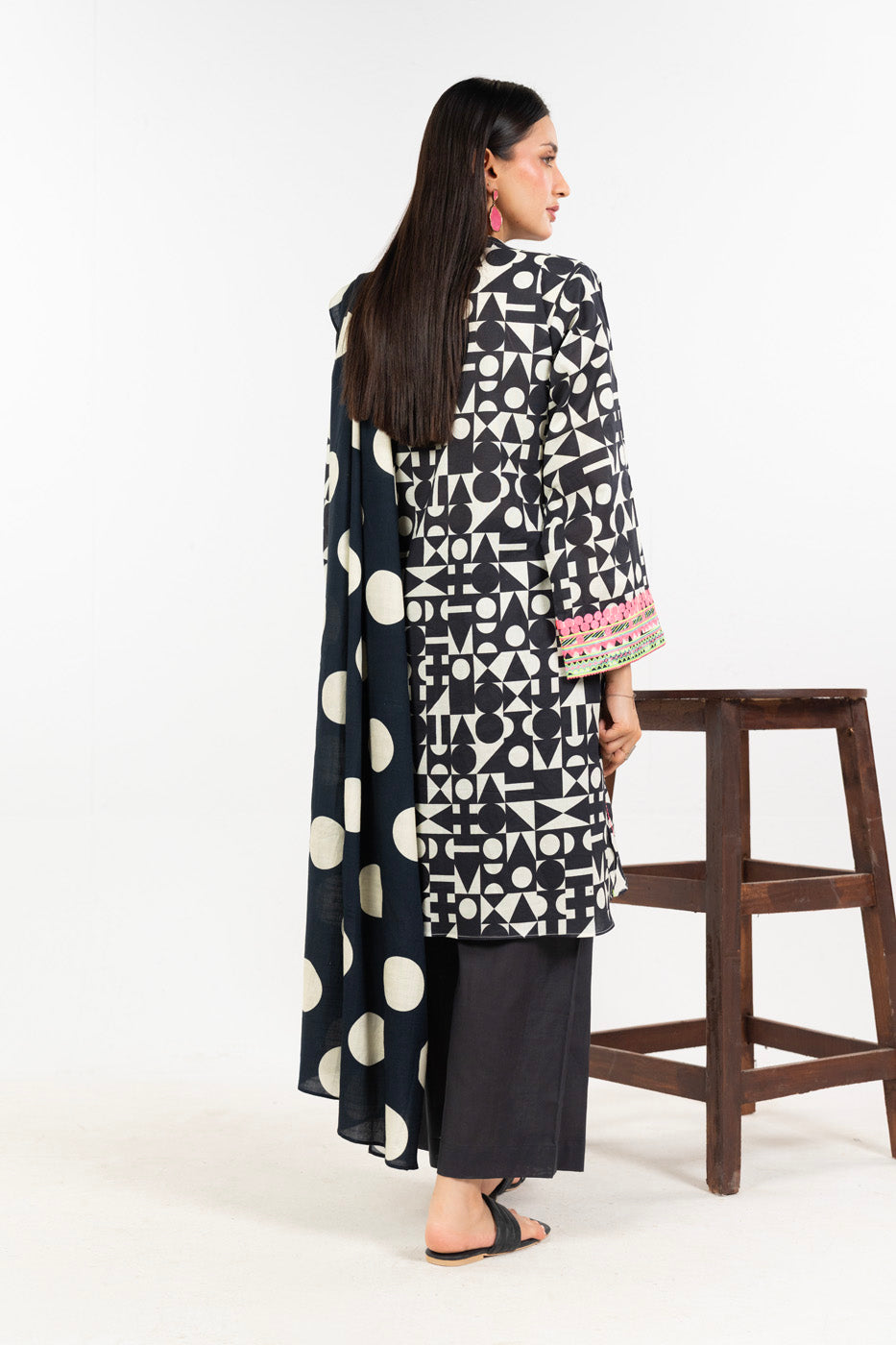 RTW | SHIRT, TROUSER & DUPATTA