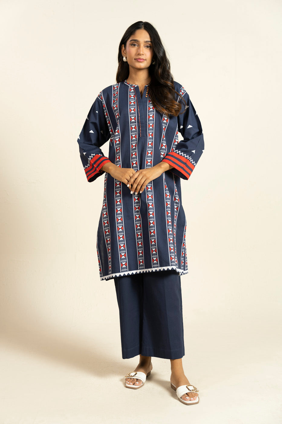 RTW | SHIRT, CULOTTE & DUPATTA