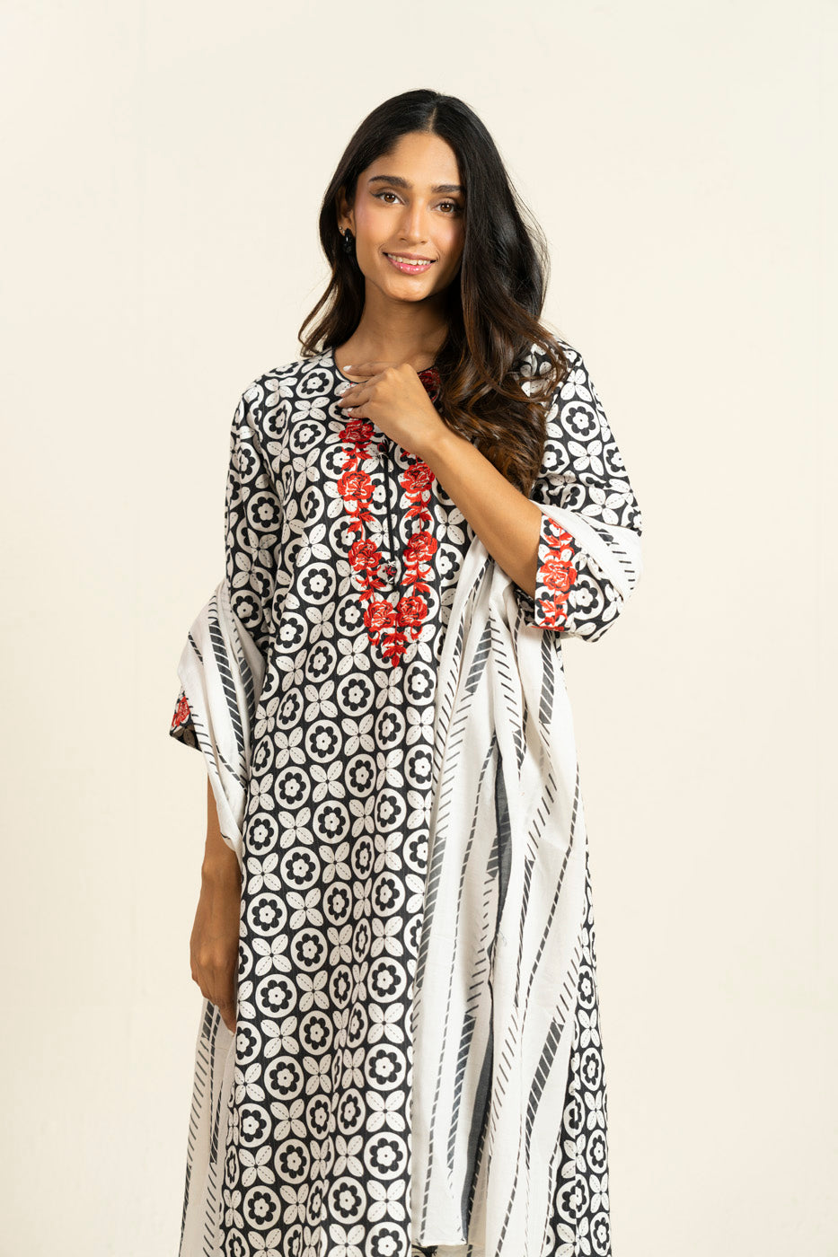 RTW | SHIRT & DUPATTA