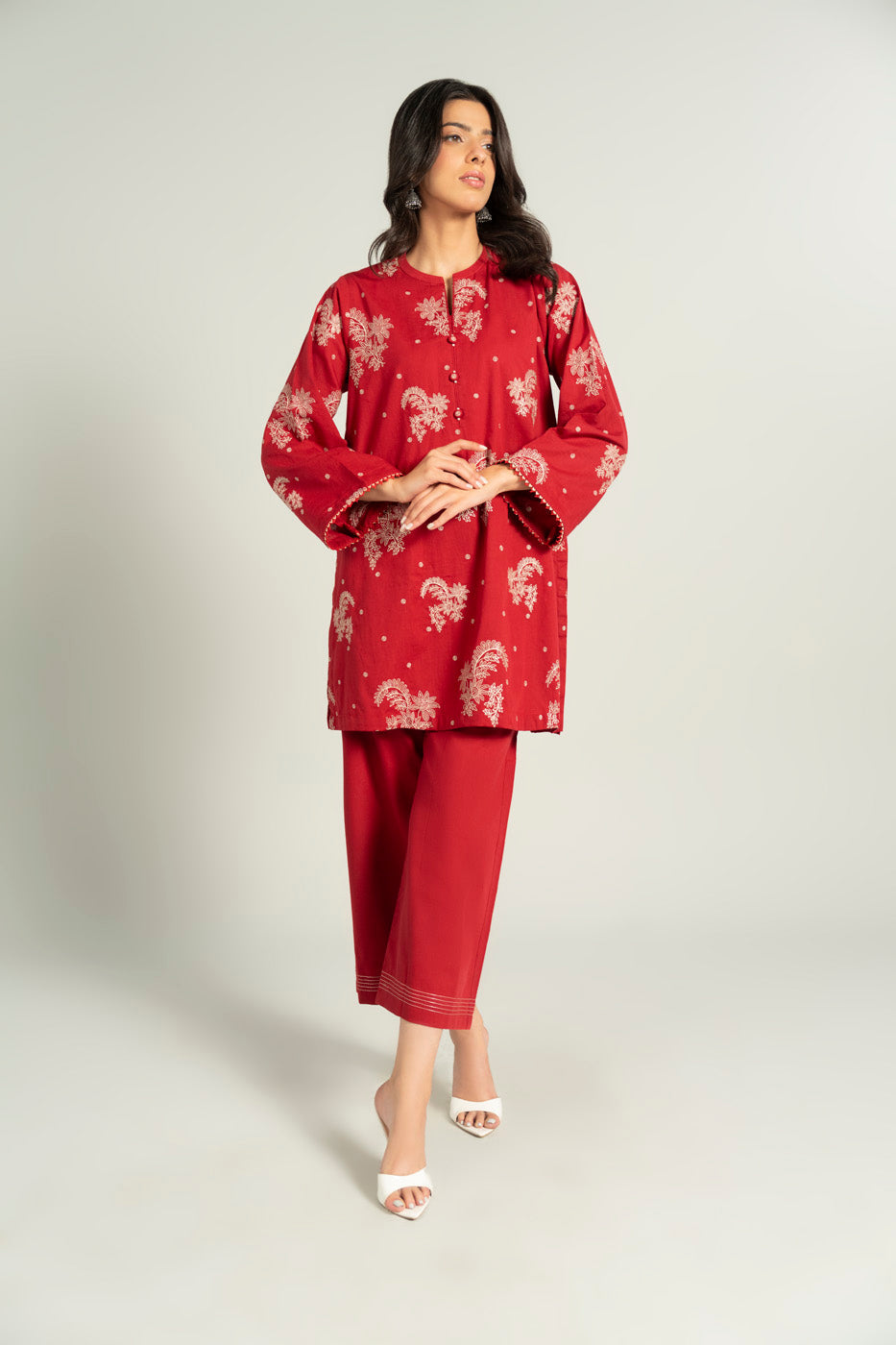 RTW | SHIRT, CULOTTE & DUPATTA