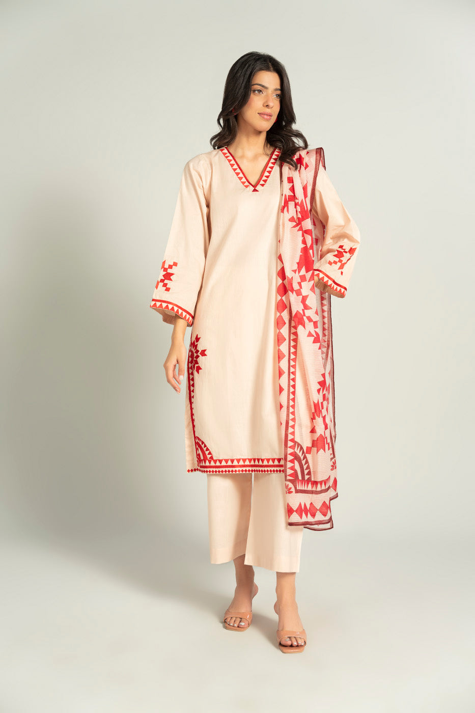 RTW | SHIRT, CULOTTE & DUPATTA