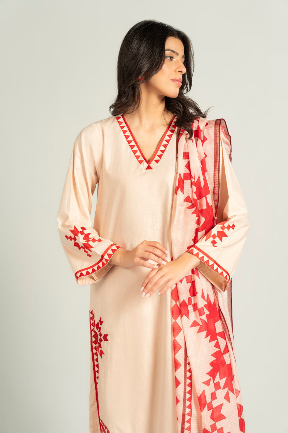 RTW | SHIRT, CULOTTE & DUPATTA