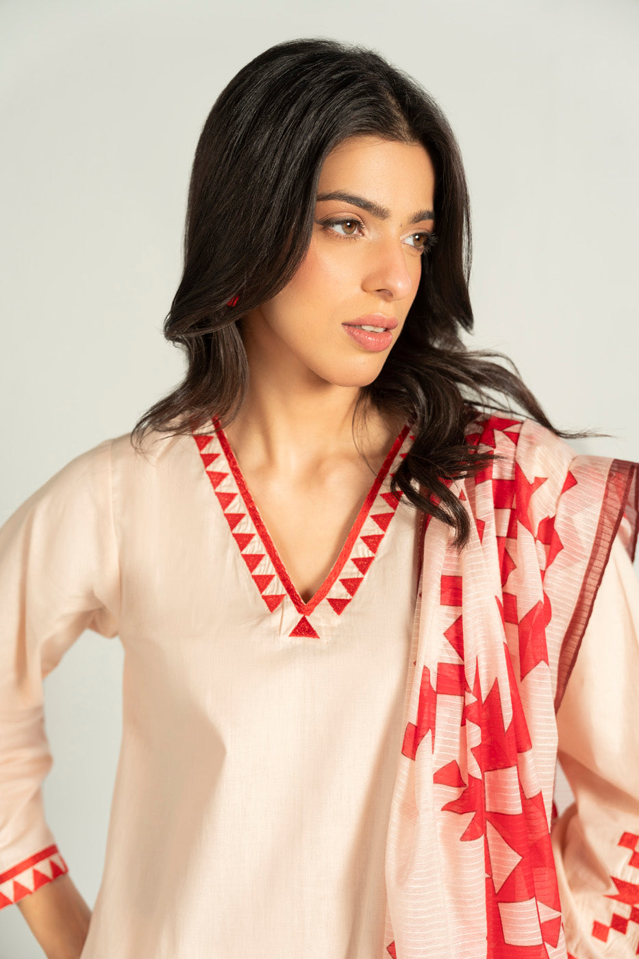 RTW | SHIRT, CULOTTE & DUPATTA