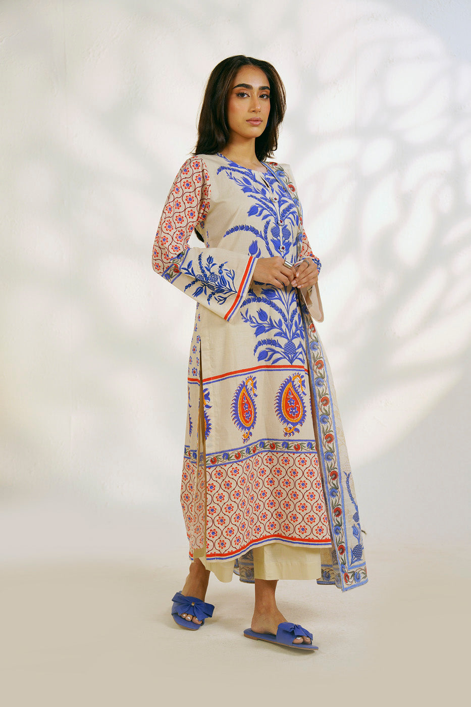 RTW | SHIRT, CULOTTE & DUPATTA