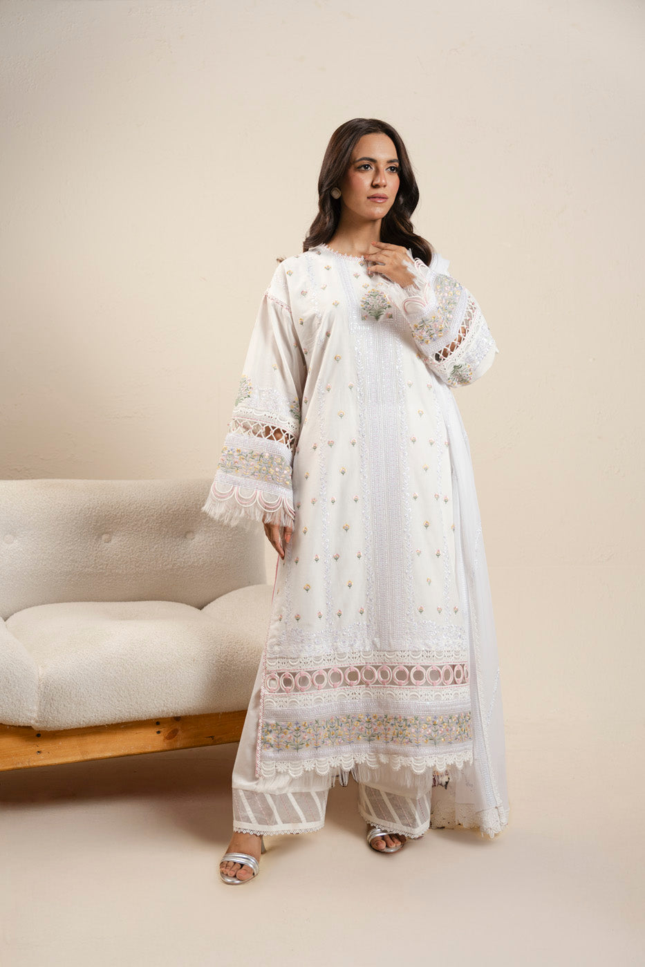 RTW | SHIRT, TROUSER & DUPATTA