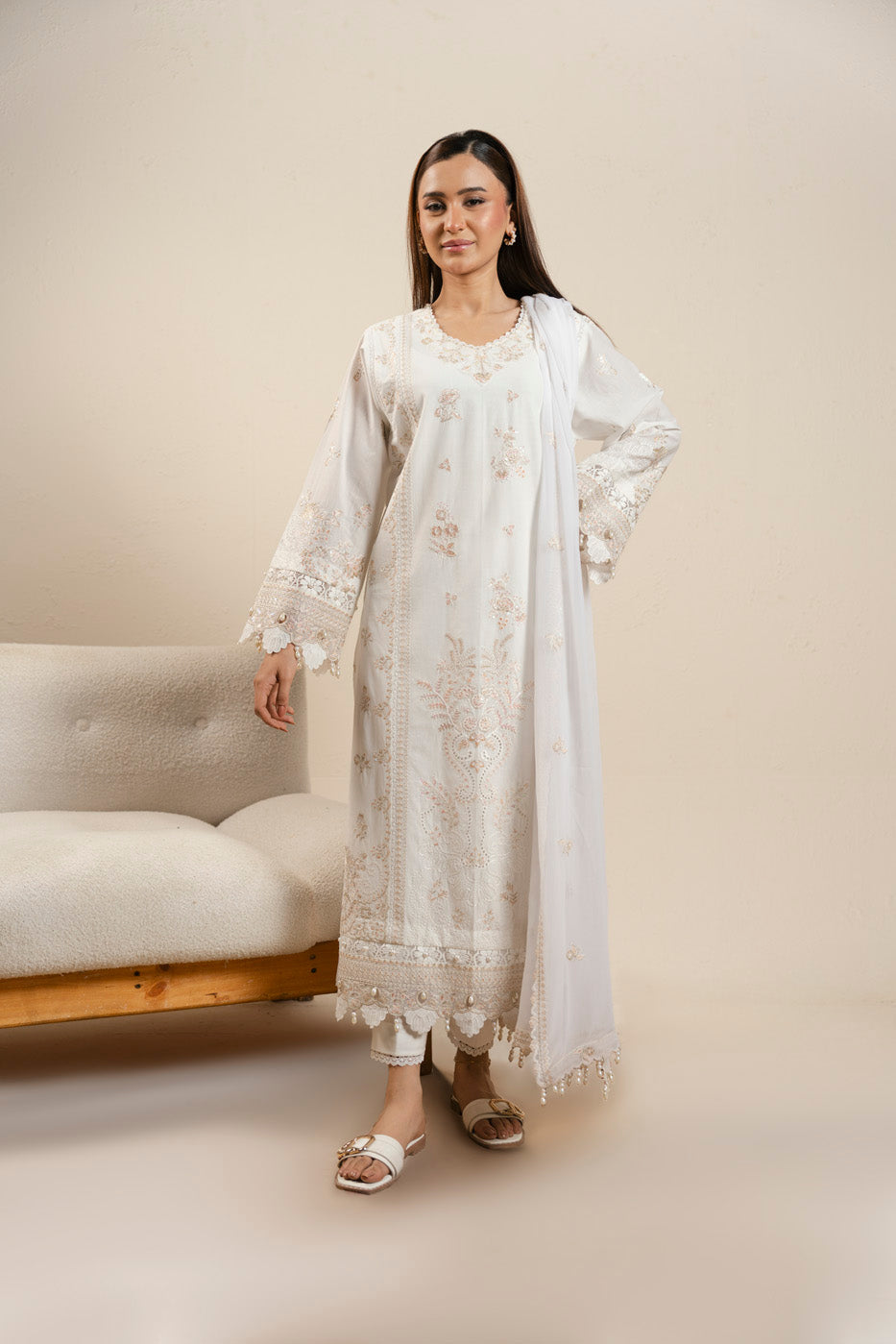 RTS | SHIRT, TROUSER & DUPATTA