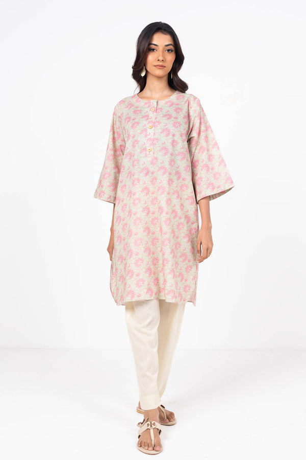 Stitched - Printed Cambric Kurti