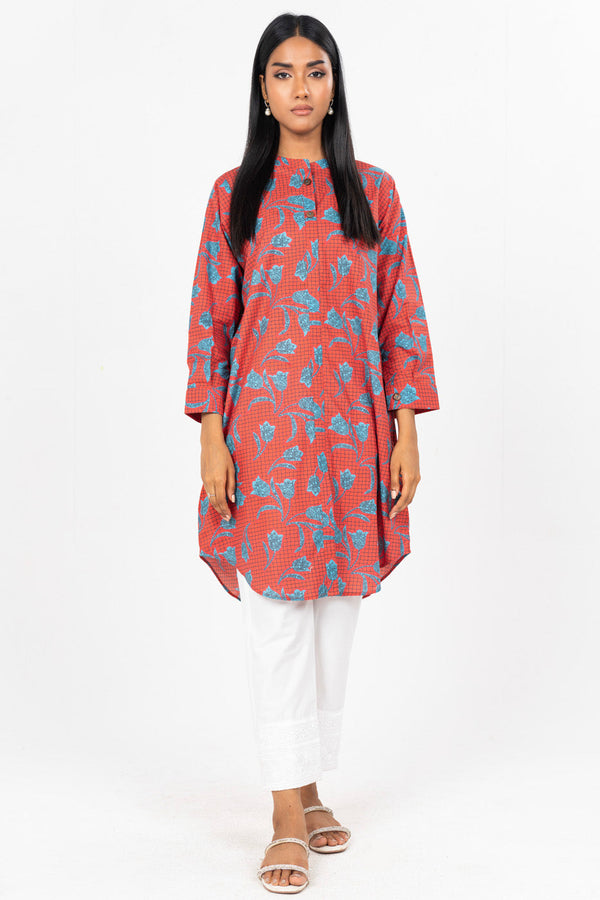 Stitched - Printed Cambric Kurti