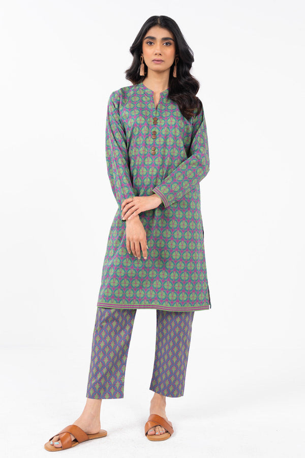 Stitched - Two Piece Printed Suit