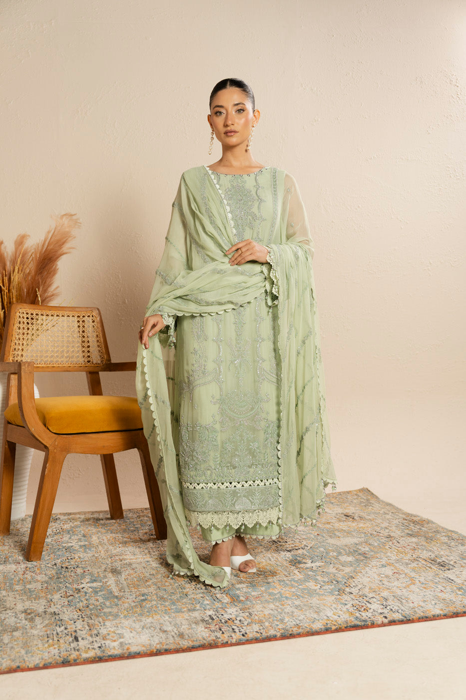 RTS | SHIRT, LINING, TROUSER & DUPATTA