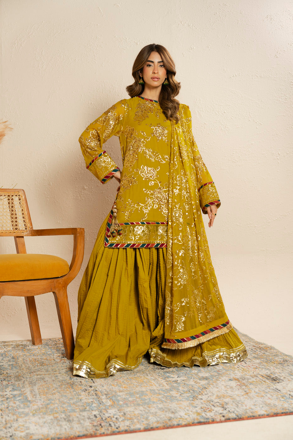 RTS | SHIRT, LINING, TROUSER & DUPATTA