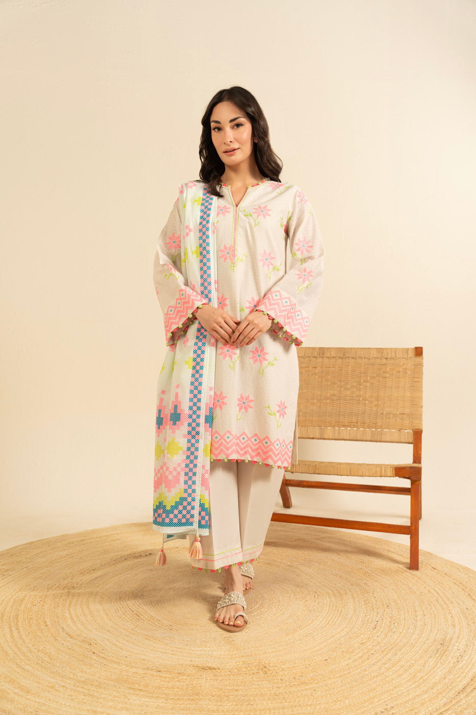 RTS | SHIRT, TROUSER & DUPATTA