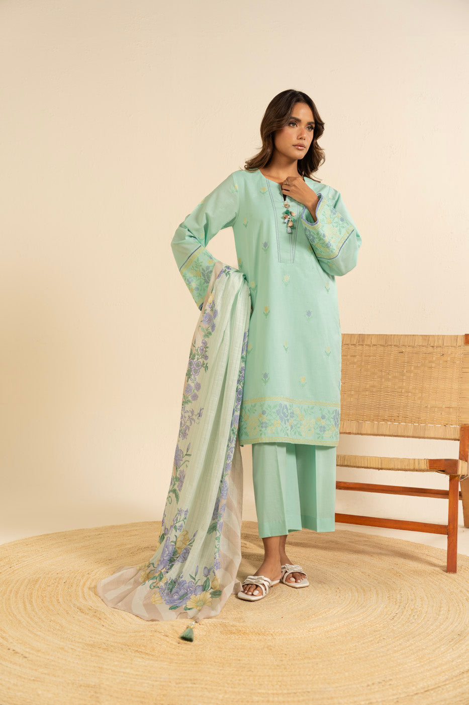 RTS | SHIRT, TROUSER & DUPATTA