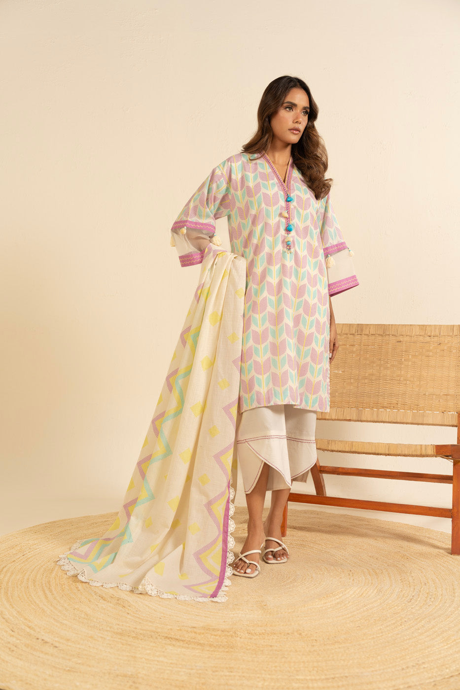 RTS | SHIRT, TROUSER & DUPATTA