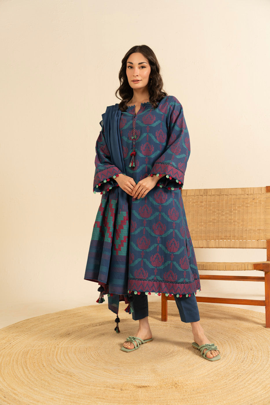 RTS | SHIRT, TROUSER & DUPATTA