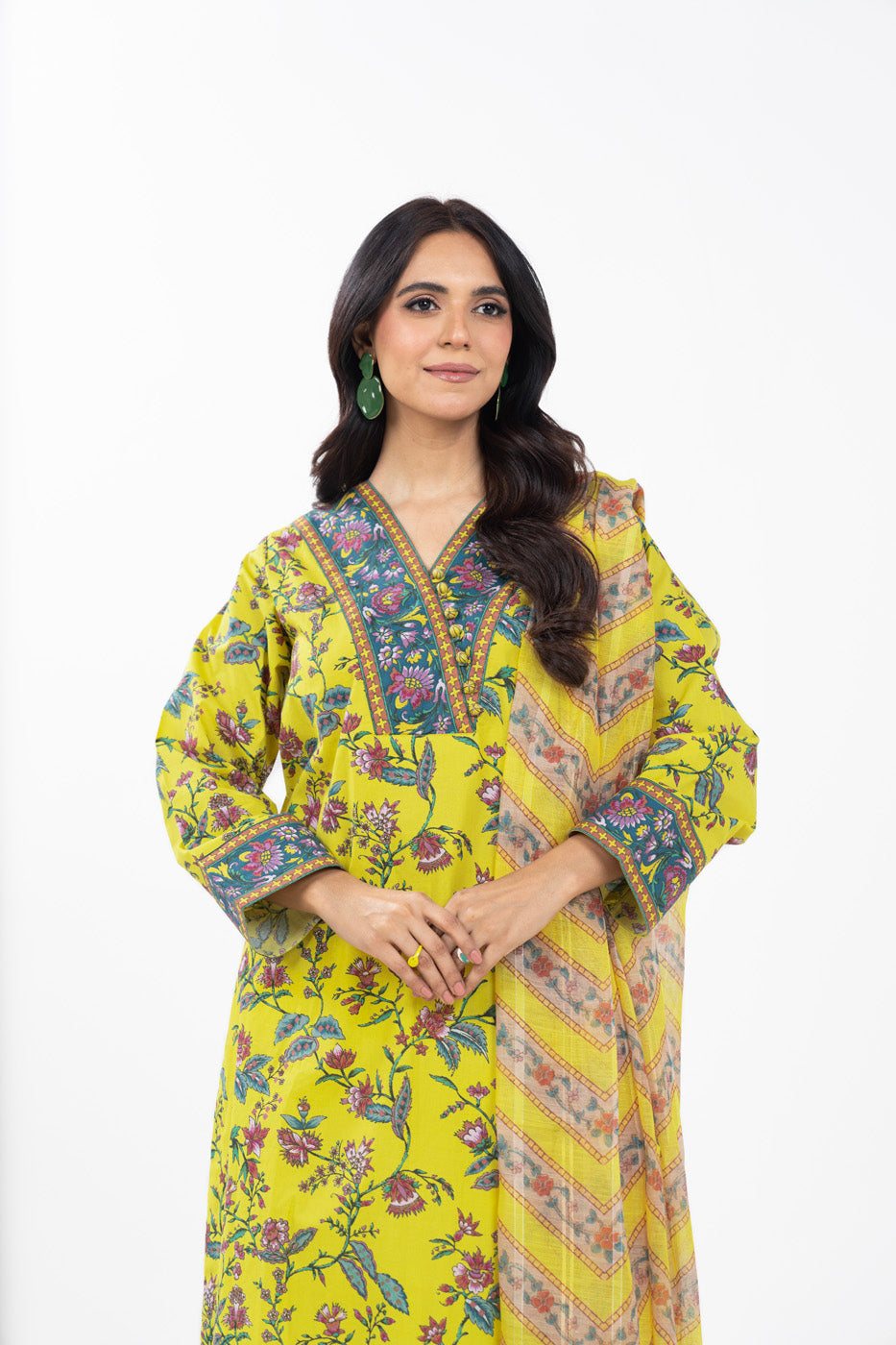 RTW | SHIRT & DUPATTA