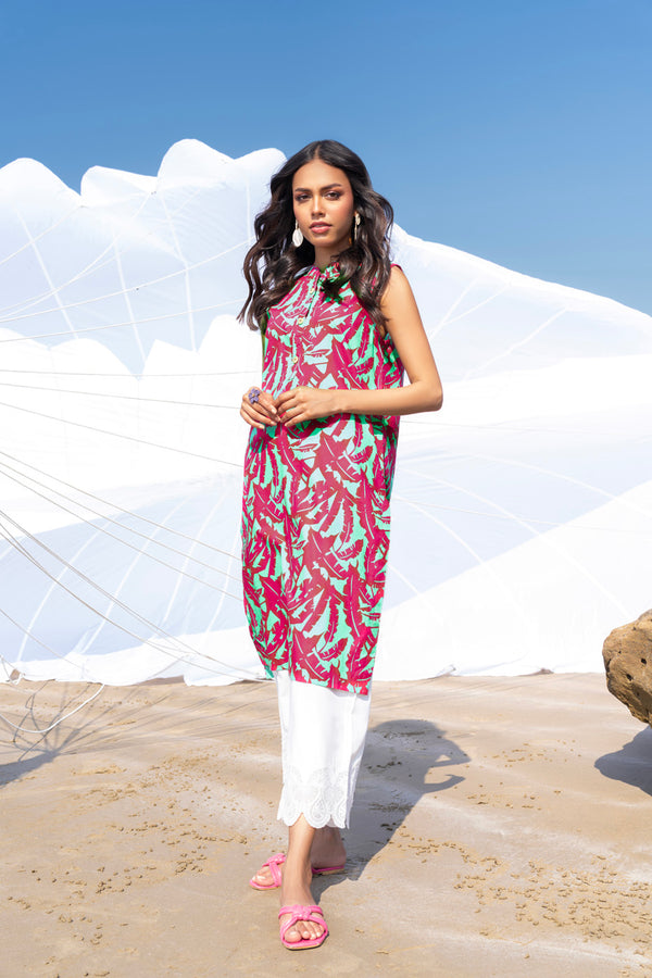 Printed Cambric Kurti