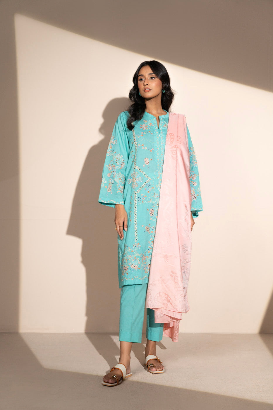 RTW | SHIRT & DUPATTA
