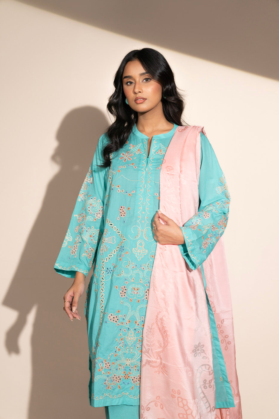 RTW | SHIRT & DUPATTA