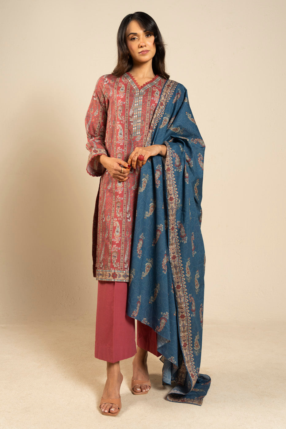 RTS | SHIRT, TROUSER & DUPATTA