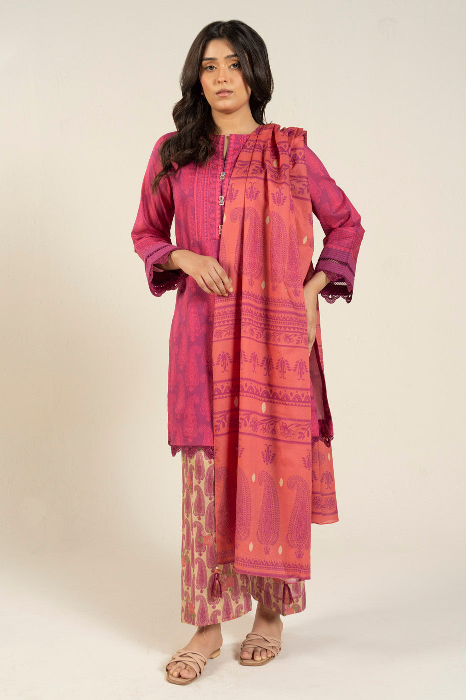RTS | SHIRT, TROUSER & DUPATTA