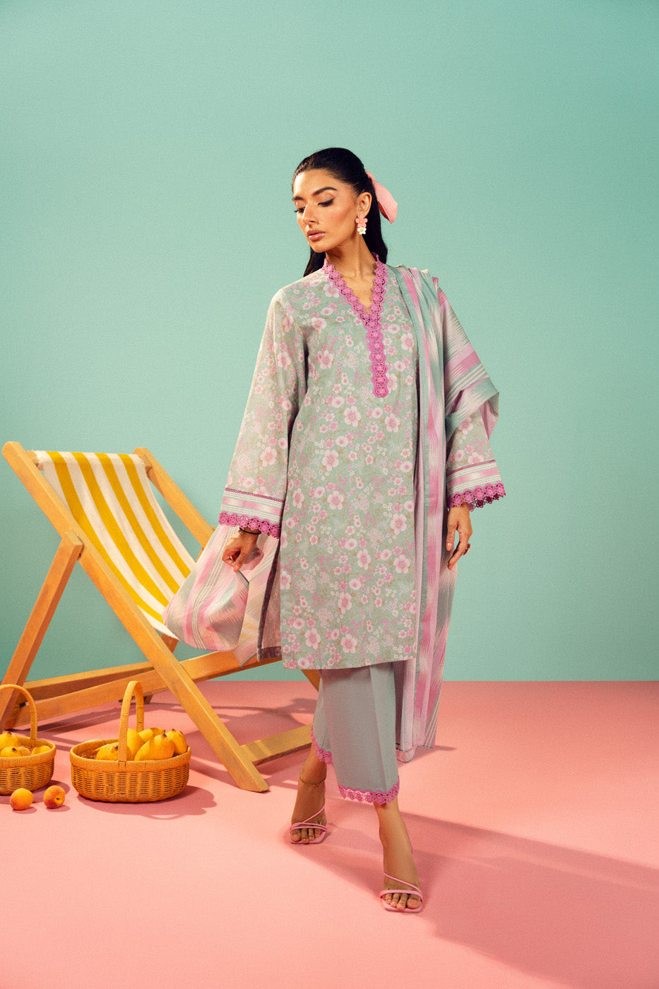 RTS | SHIRT, TROUSER & DUPATTA