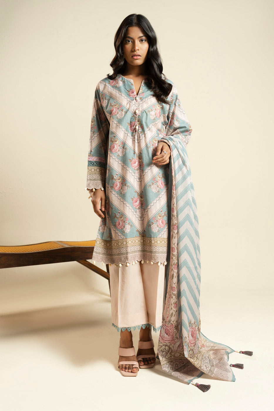 RTS | SHIRT, TROUSER & DUPATTA