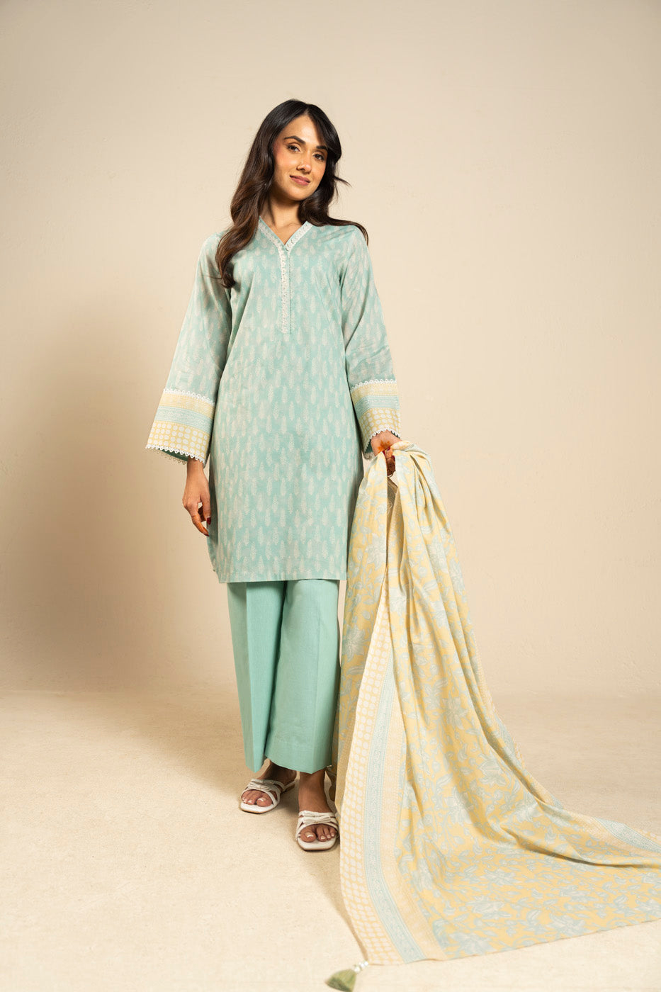 RTS | SHIRT, TROUSER & DUPATTA