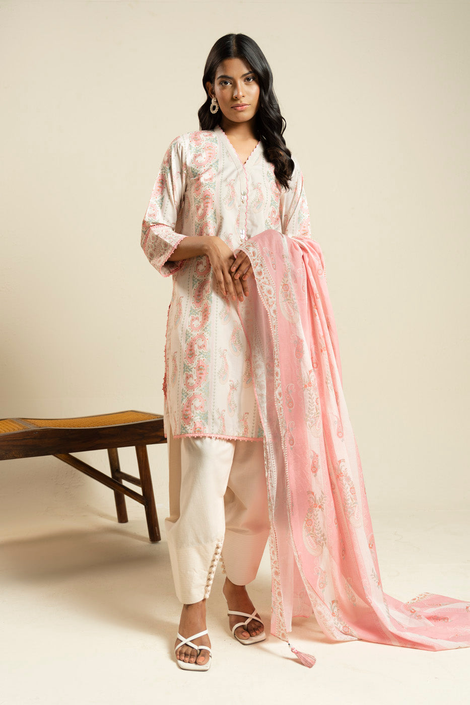 RTS | SHIRT, TROUSER & DUPATTA