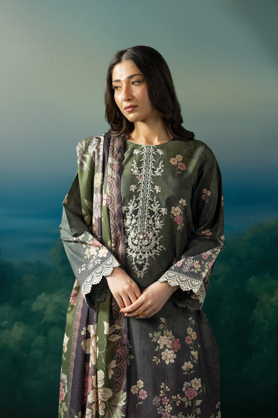RTS | SHIRT, TROUSER & DUPATTA