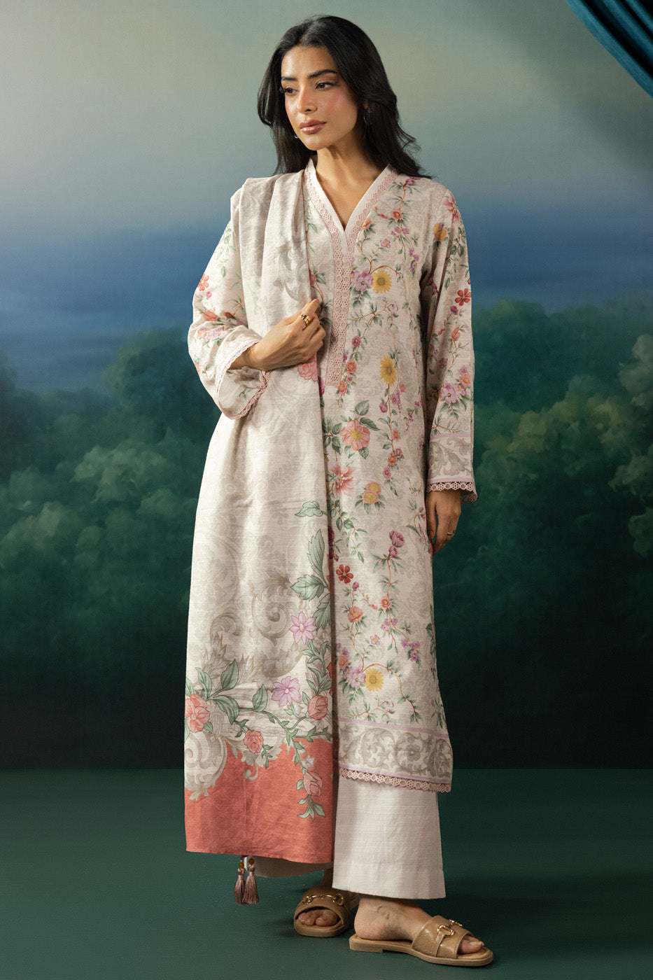 RTS | SHIRT, TROUSER & DUPATTA