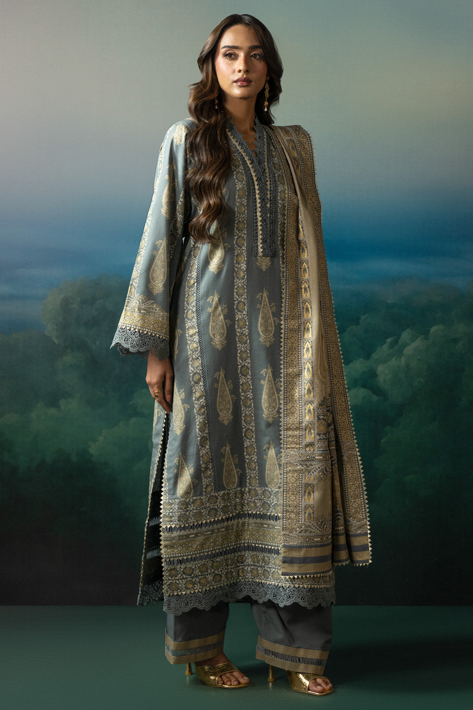 RTS | SHIRT, TROUSER & DUPATTA