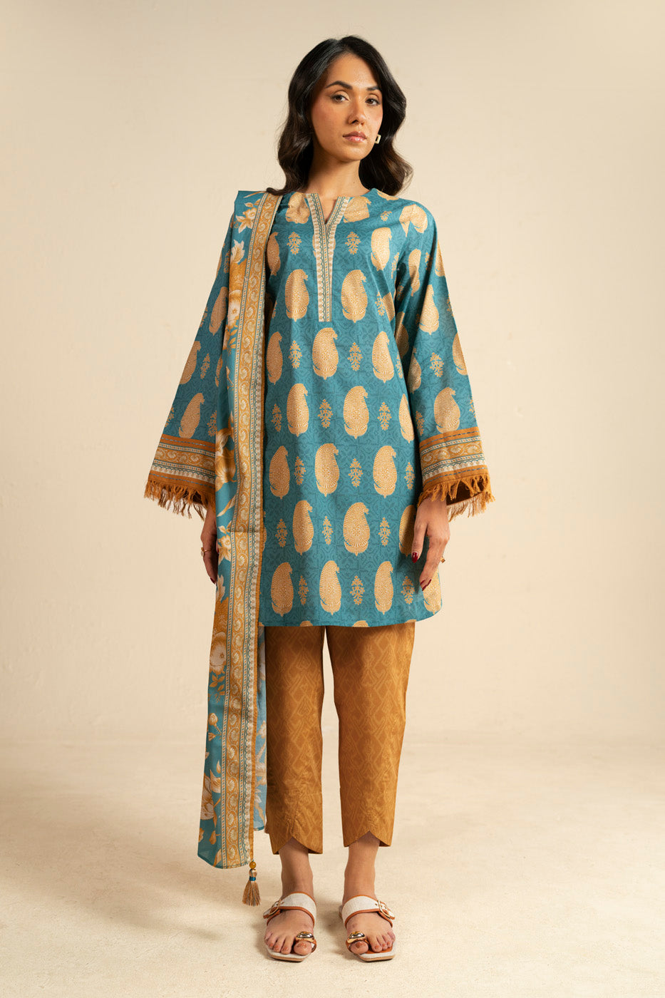 RTS | SHIRT, TROUSER & DUPATTA