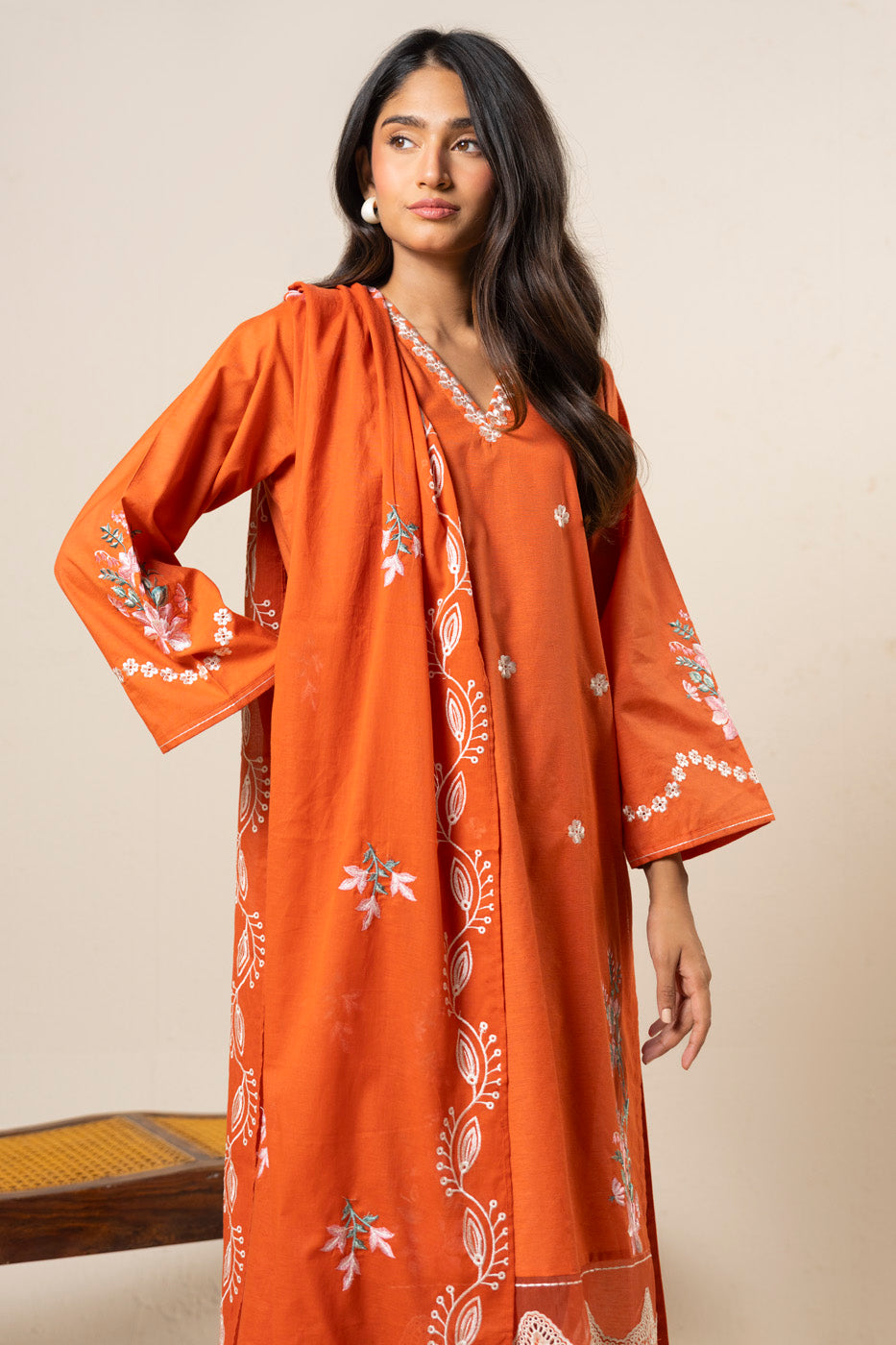 RTW | SHIRT, TROUSER & DUPATTA