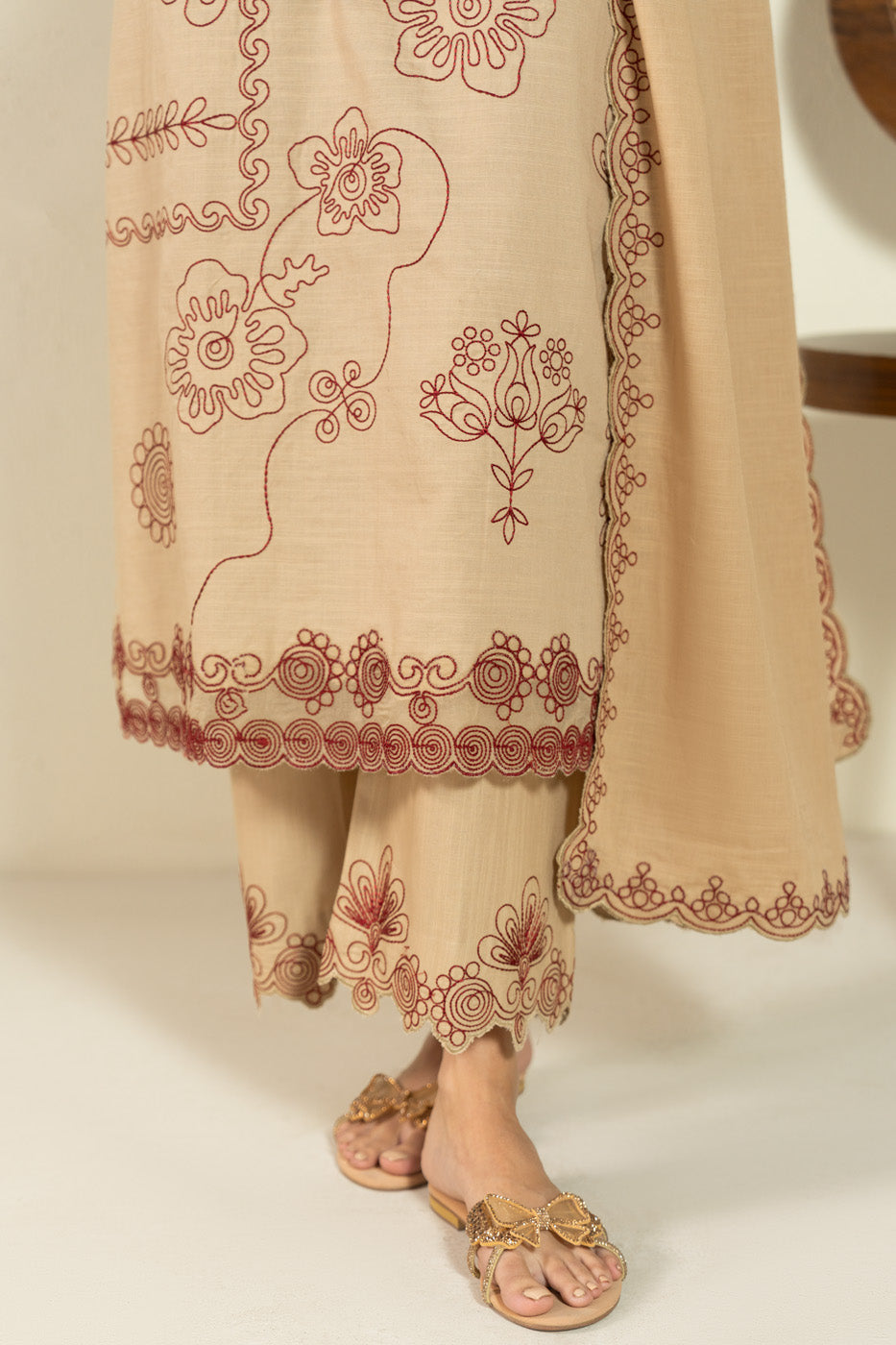 RTW | SHIRT, TROUSER & DUPATTA