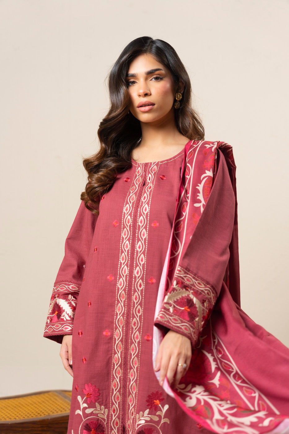 RTW | SHIRT, CULOTTE & DUPATTA