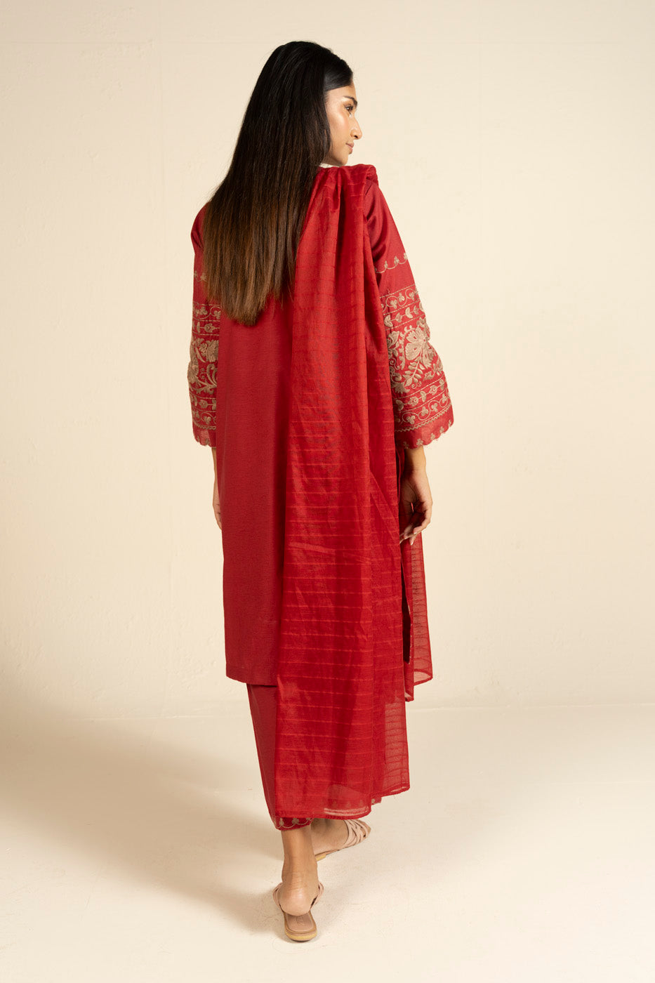 RTW | SHIRT, CULOTTE & DUPATTA