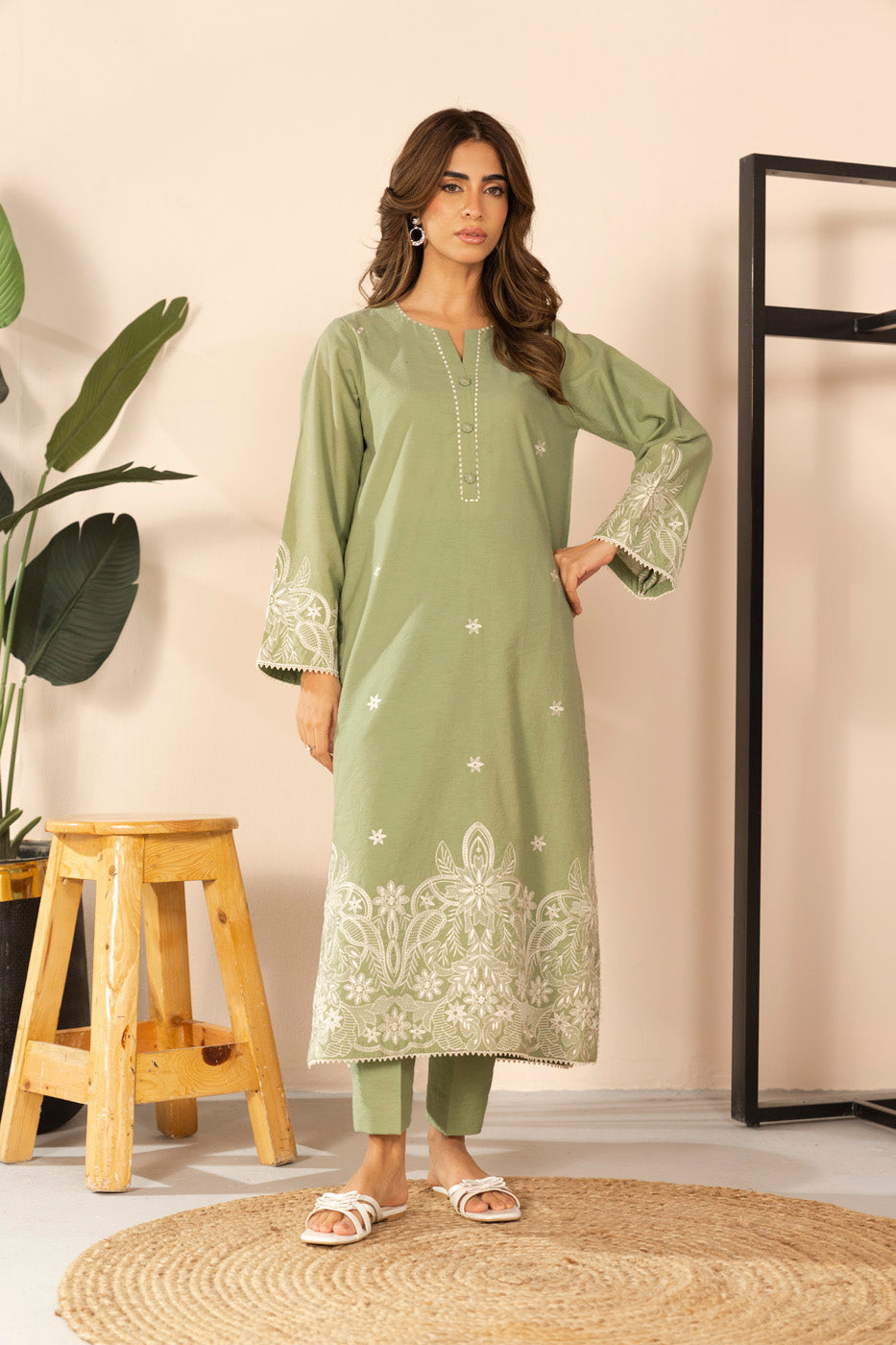 RTW | SHIRT, TROUSER & DUPATTA